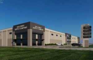 A rendering of the planned Central Commerce Center in North Little Rock