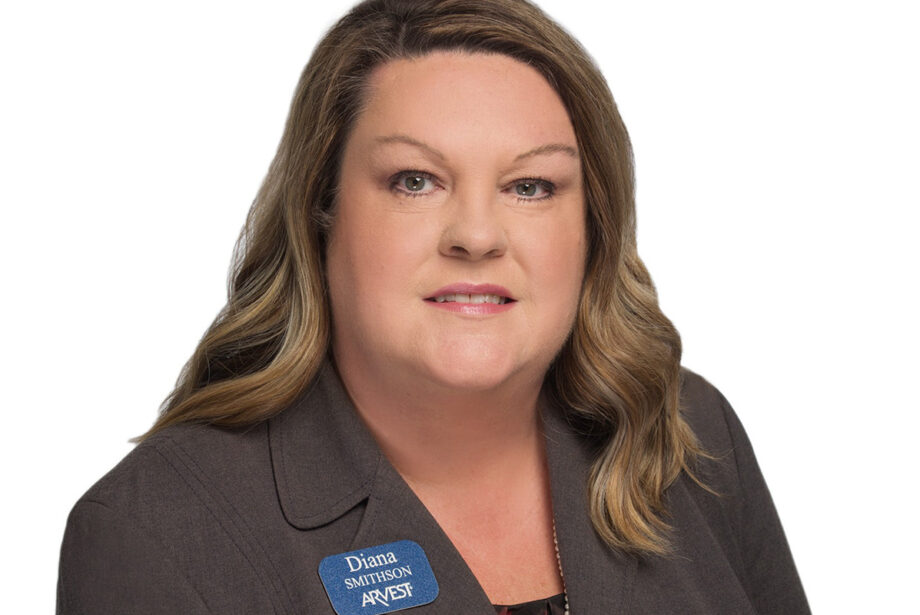 Diana Smithson of Arvest Bank in Little Rock