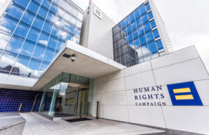 The Human Rights Campaign office building in Washington, D.C.