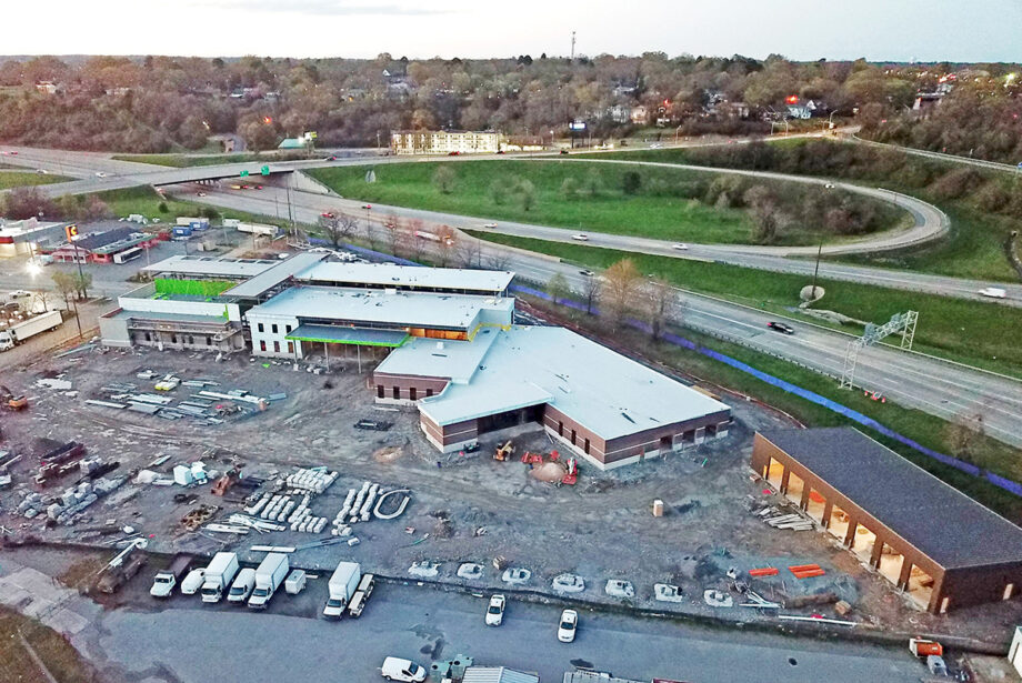 The new North Little Rock Justice Center at North Poplar Street and Interstate 40 is headed for a September opening.