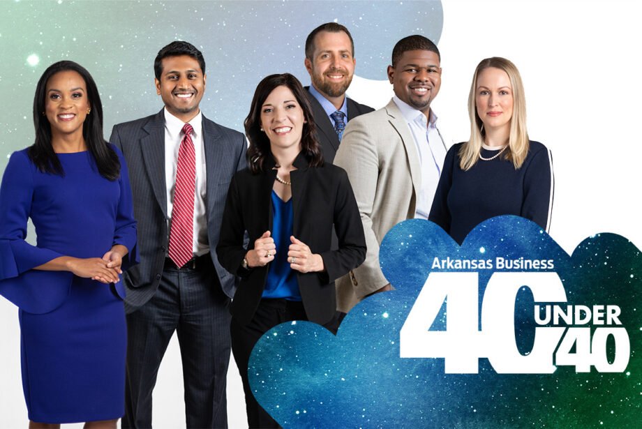 Ayoola Carleton, Maneesh Krishnan, Ashlie Hilbun, Curtis Norris, Dr. Johnathan Goree and Molly Rawn are members of this year's class of 40 Under 40.