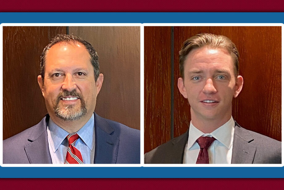 Kevin Orr and Jared Perry of Centennial Bank