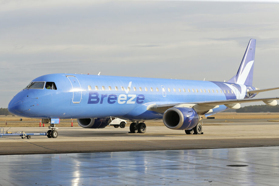 Breeze Airways is adding direct flights from&nbsp;Northwest Arkansas National Airport to&nbsp;Tampa, New Orleans and San Antonio.