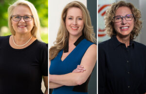 Heather Savage, Valerie Erkman and Nicole Matsoukas of Arkansas Federal Credit Union in Jacksonville