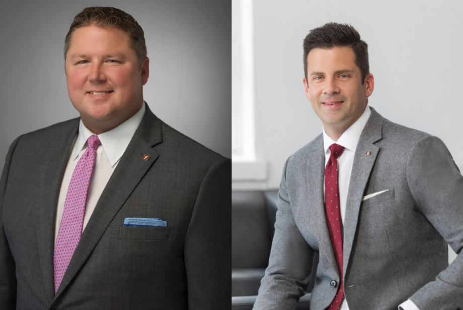 Paul Lowe (left) and&nbsp;David Stogsdill