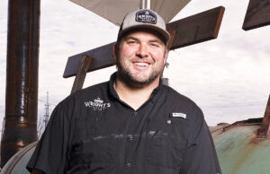 Jordan Wright, owner of Wright’s Barbecue