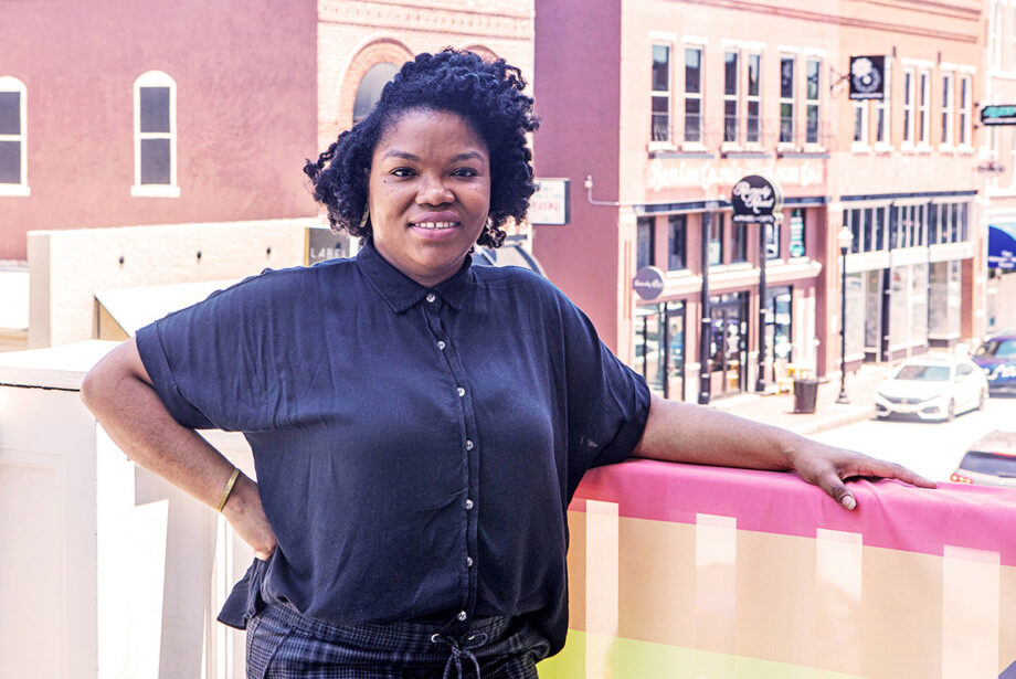 April Roy is the founder and CEO of FemPAQ in Bentonville.