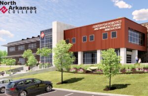 A rendering of the&nbsp;Center for Robotics and Manufacturing Innovation planned for Northark in Harrison.