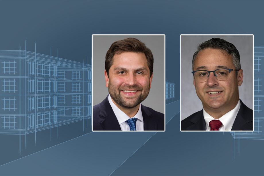 Sen. Jonathan Dismang, R-Beebe (left) and Rep. Spencer Hawks, R-Conway, successfully sponsored changes to the Arkansas Residential Landlord-Tenant Act of 2007.