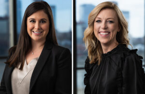 Megan Wells and Kate Davidson of Hilburn & Harper in North Little Rock