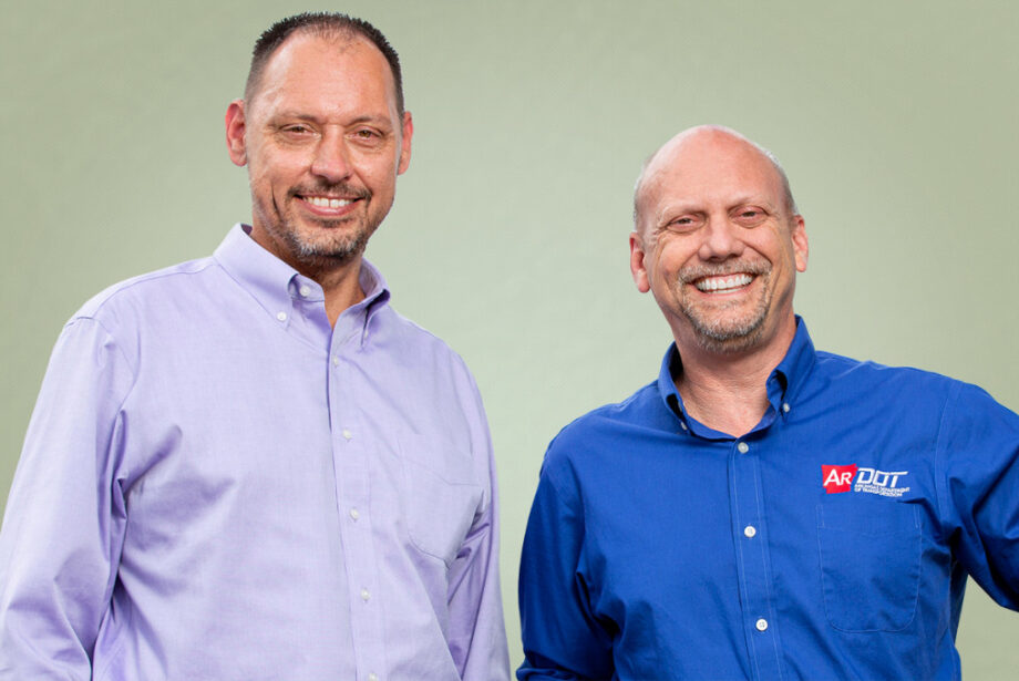 Steve Frisbee, assistant chief engineer of operations, and Michael Hill, heavy bridge maintenance engineer, both of the Arkansas Department of Transportation