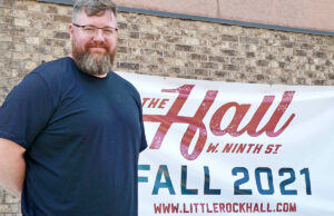 Josh Billue, owner and president of Marathon Live, is renovating an old warehouse at 721 W. Ninth St. into The Hall, a venue for concerts, events and gatherings.