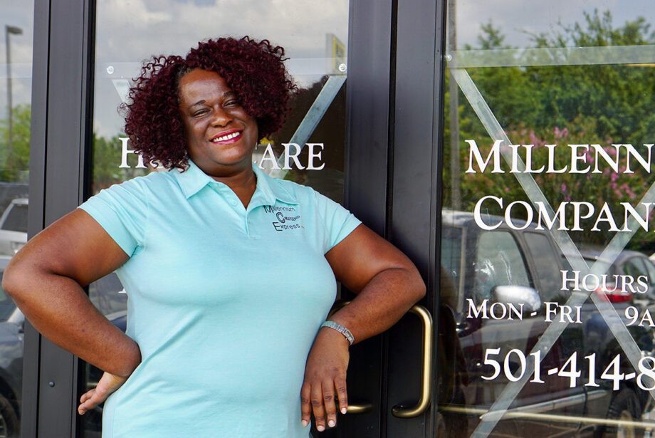 Shay Stevens, owner of Millennium Companion Inc. and Millennium Adult Day Care in Little Rock. She is selling the home care business and plans to open an after-school care center on South Battery Street in September.