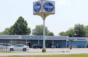 The Kroger store in England closed for good on Saturday, but Lonoke County sources say a Harps store is coming to the rescue soon at the same site.