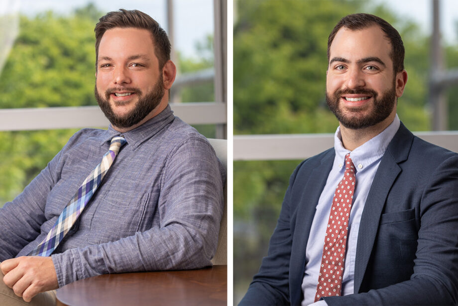 Murray Britton and Michael Desalvo of the Winthrop Rockefeller Foundation