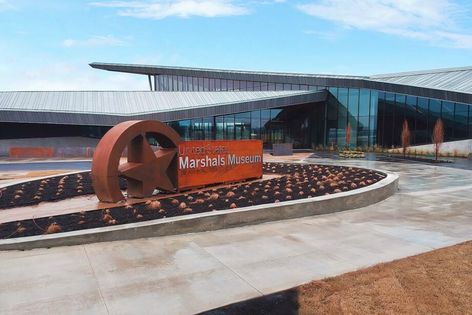 The&nbsp;United States Marshals Museum, on the banks of the Arkansas River in Fort Smith.