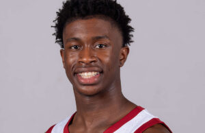 Davonte "Devo" Davis, sophomore guard for the Arkansas Razorbacks