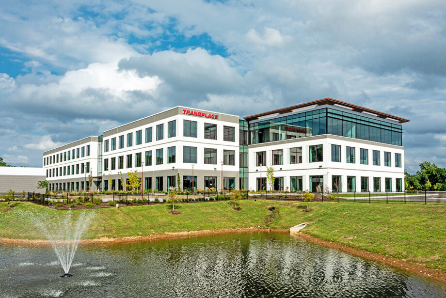 Transplace’s new 150,000-SF center on 15 acres in Rogers houses 800 workers now, but it can support up to 1,100, executives say.