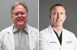 Dr. Leonard Dale Morgan and Dr. Austin N. Barber of Baxter Regional Medical Center