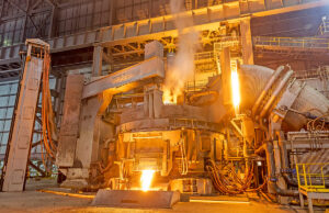 Big River Steel, above, and Nucor in Mississippi County have been producing for a soaring market recently. “Steel is our single largest cost component, and the price is up more than 300% in the last 12 months,” said David Peacock, CEO of Hytrol Conveyor Co. Inc. of Jonesboro.