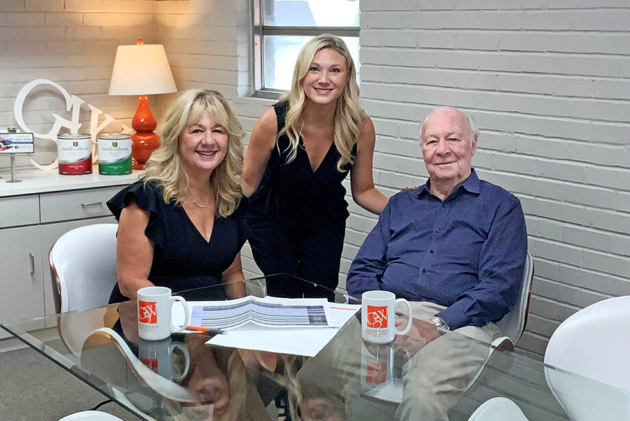 At Group Five West, founder  Richard Hinkle and daughter Lisa Hemme have been joined by Lisa’s daughter,  Nicole Hemme.