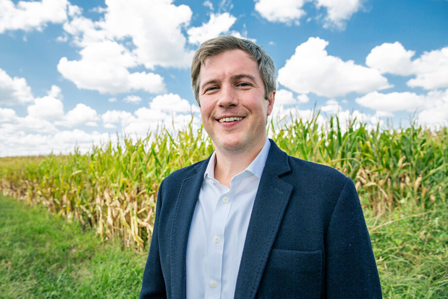 Carter Malloy is CEO of AcreTrader of Fayetteville, a farmland investing service that’s so far put $100 million into more than 60 farms.