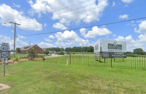 FNBC Bank plans to open its second Mountain Home branch at this location, across the street from an Anstaff Bank branch, seen here in a July 2019 snapshot from Google Street View cameras.
