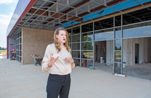 Elizabeth Anderson of Anderson Fish Farms is a major backer of the new 30,000-SF Agriculture Business Academy in Lonoke.