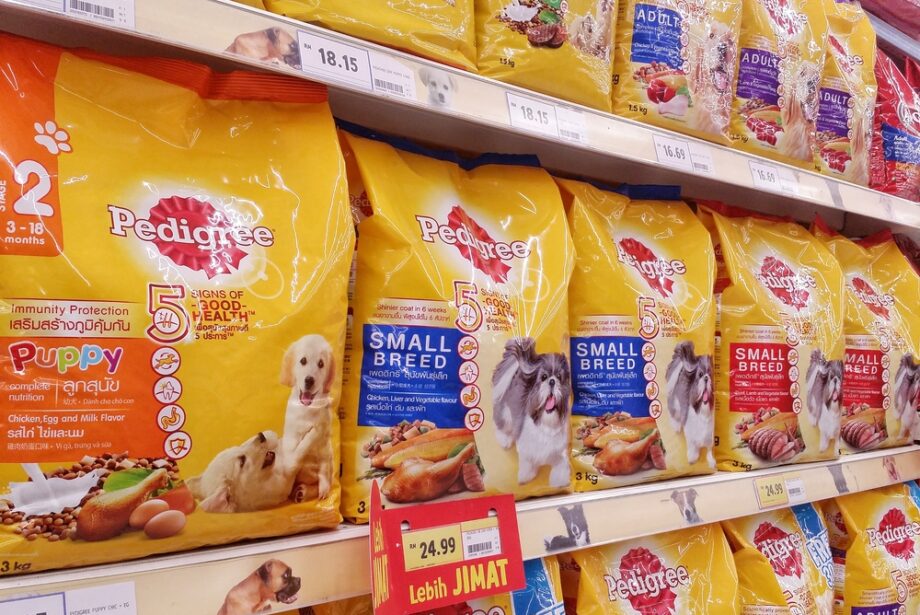 Pedigree dog food manufactured by Mars Petcare&nbsp;