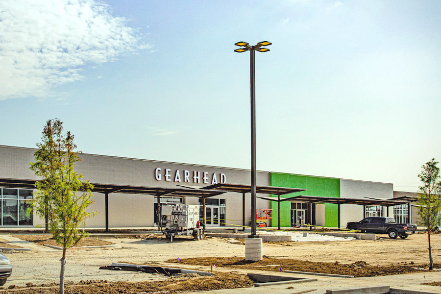 A rendering of the Gearhead Outfitters store set to open by the end of the year inside the former Sears building that is part of The Uptown development in Jonesboro.