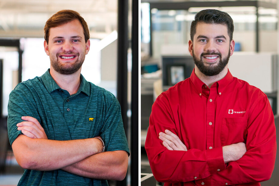 Jacob Bass and Ryan Bolduc of Cromwell Architects Engineers in Little Rock.