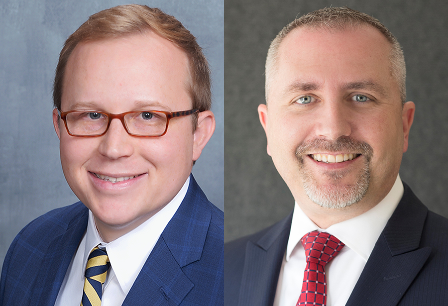 Brad McBride, left, and Phillip Hutchins&nbsp;