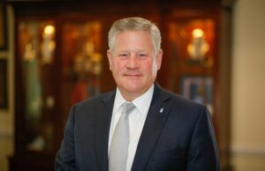 Mike Williams, a former Harding University administrator who is returning to the school to be its sixth president.&nbsp;