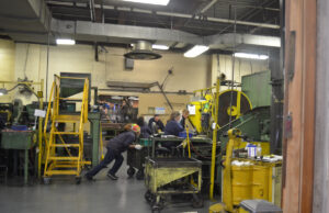 Workers at the Remington ammunition factory&nbsp;