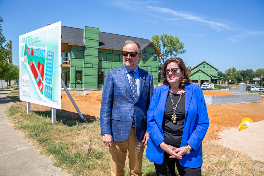 Jim Jackson and Lisa Ferrell, developers of Rockwater Village in North Little Rock, plan to add commercial projects to their residential-flavored endeavors near the Arkansas River.