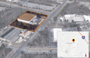 The Shred-It facility at 1201 Murphy Drive in Maumelle. (Parcel lines approximate and shown for illustration only.)