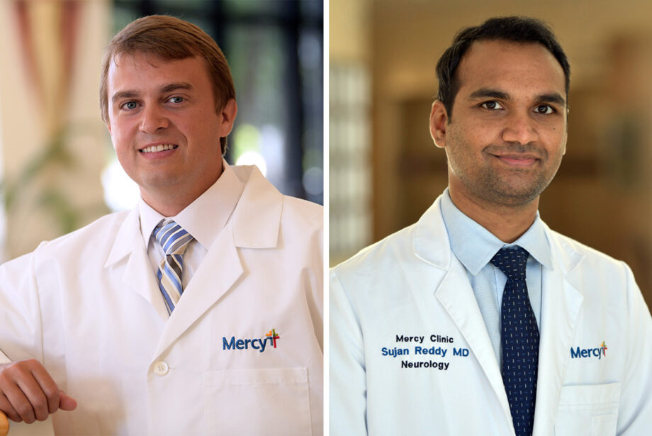Dr. Jacob Didion and Dr. Sujan Reddy of Mercy Fort Smith