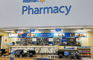 A Walmart pharmacy in Massachusetts in 2018.