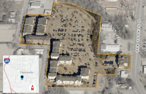 Varsity House Apartments at 1005 S. School Ave. in Fayetteville