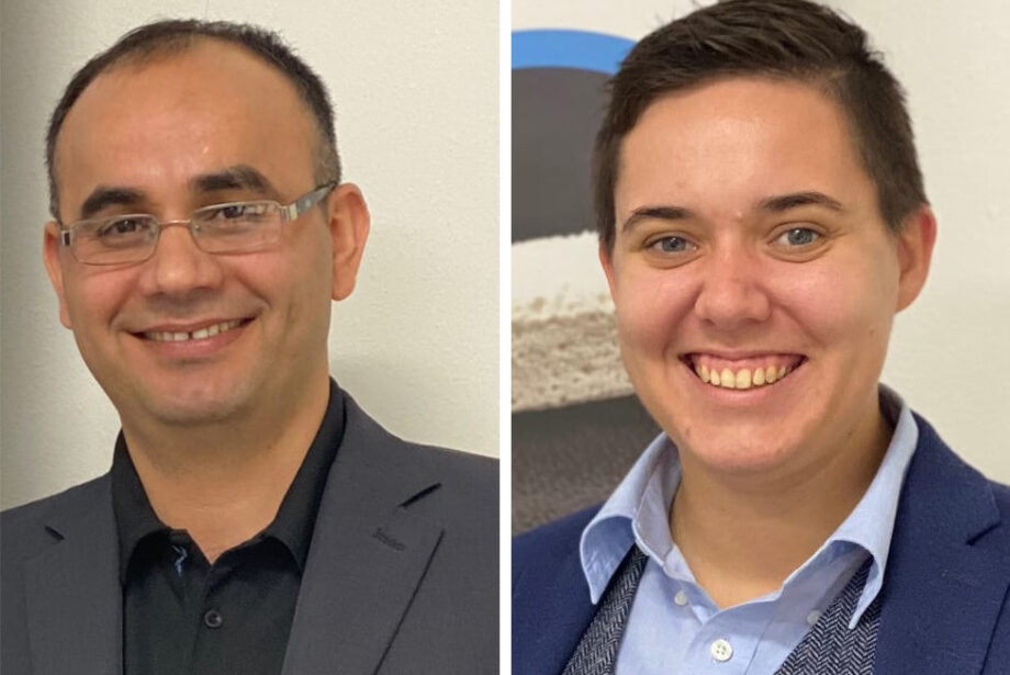 Karrer Alghazali and Brittney R. Garner of NuShores Biosciences LLC Inc. in Little Rock