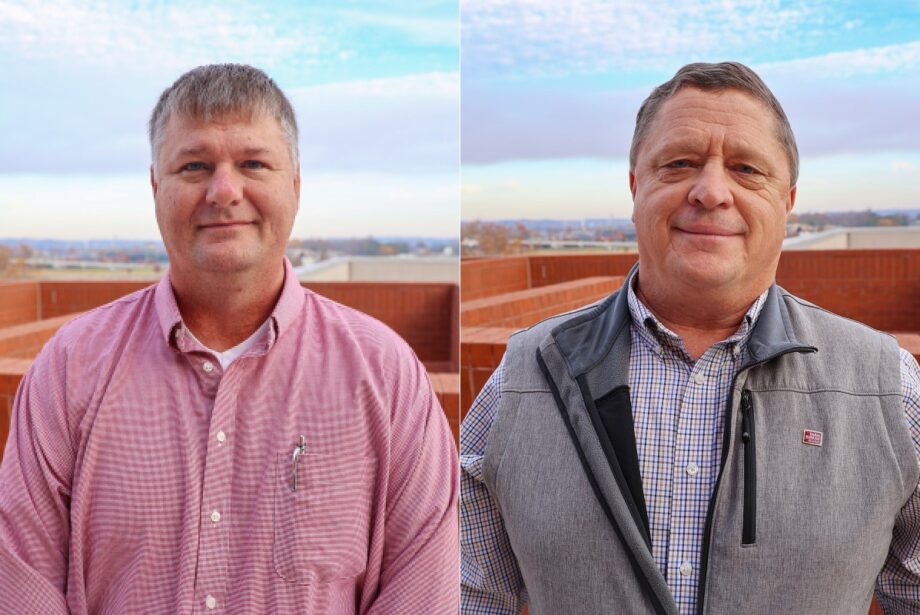 Jason Henson, left, and Bob Shofner were elected to the Arkansas Farm Bureau's board on Friday.