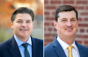 Jason Hendren and Ryan Blue, both of Hall Booth Smith in Rogers