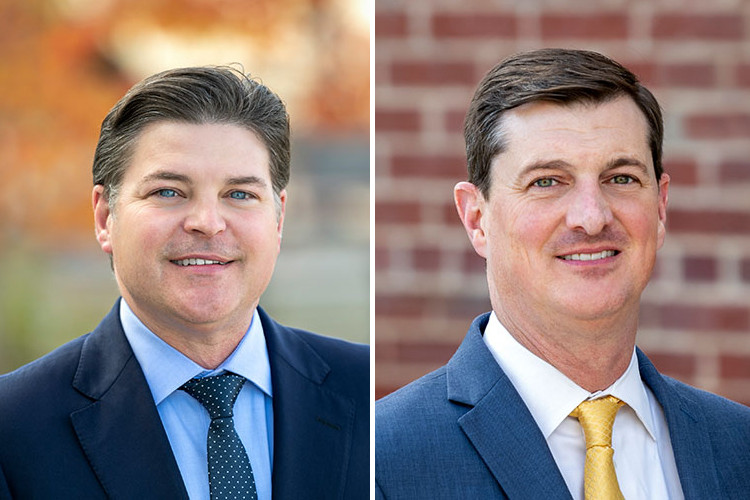 Jason Hendren and Ryan Blue, both of Hall Booth Smith in Rogers