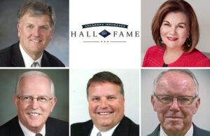 Clockwise from top left: Jim Bailey, Robbi Davis, Thomas Sanders, Greg Standridge (1967-2017) and Wayne White