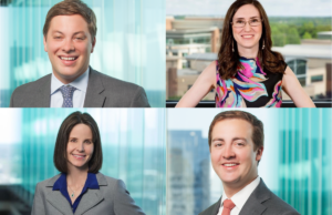 Clockwise, from top left: Jake Fair, Meredith Lowry, Jennifer Smith and&nbsp;Quinten Whiteside.