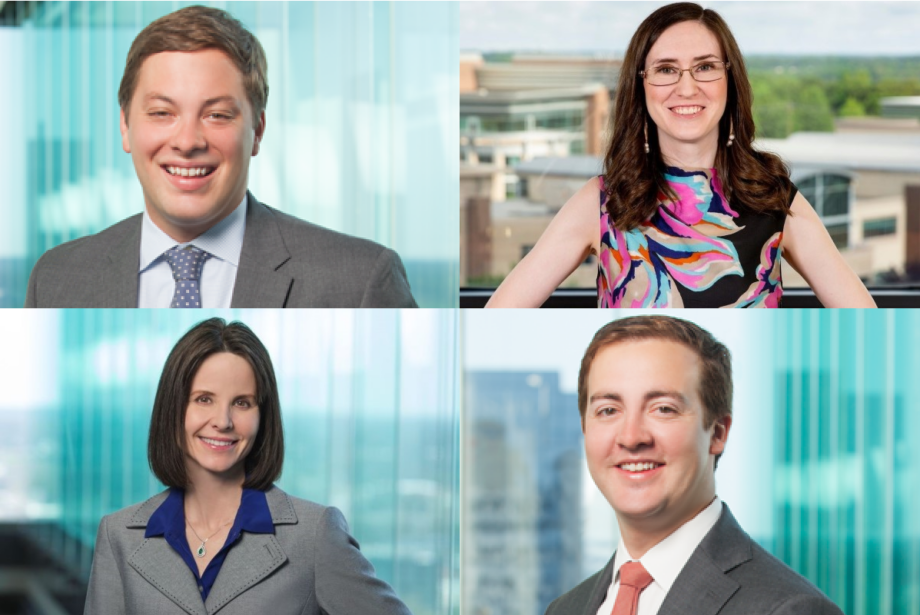 Clockwise, from top left: Jake Fair, Meredith Lowry, Jennifer Smith and&nbsp;Quinten Whiteside.