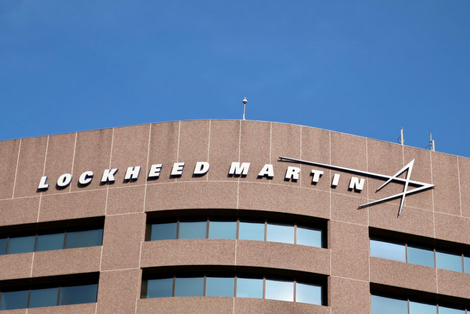 A Lockheed Martin office building in Arlington, Virginia.