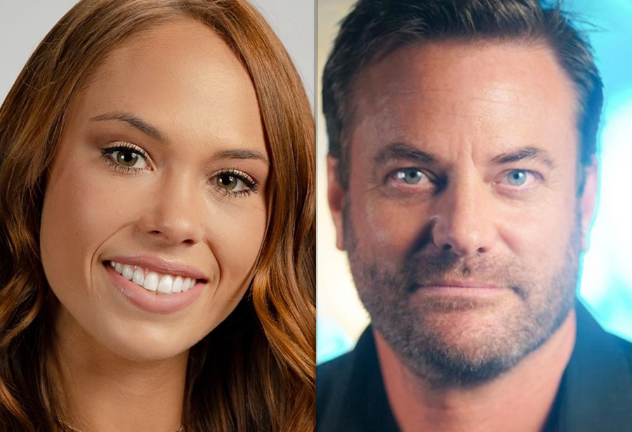 Natalie Gorman, left, and Shane George, two new hires on Waymack & Crew's business development team.