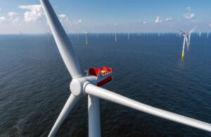 An offshore wind farm similar to the one being developed off the coast of New Jersey and New York.&nbsp;