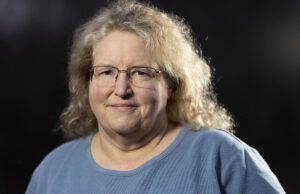 Alyson Hoge, newly appointed managing editor of the Arkansas Democrat-Gazette, at her home in Woodson.